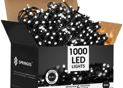Kerstverlichting | 60 m | 1000 LED | Koud Wit