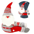 Gordijnhouder | Kerstman | Klittenband | 45 cm
