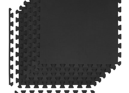 Puzzelmat | Fitness Vloer | Fitnessmat | Fitnesstegels | 60 x 60 cm | Set van 6 | Anti-slip | EVA-schuim