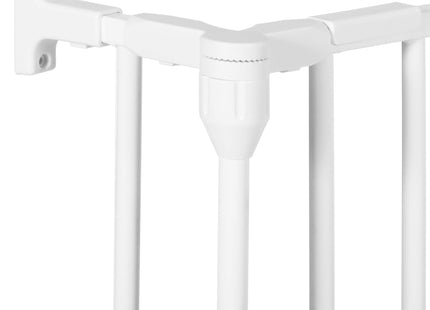 Veiligheidshek | 318 cm | Traphek | Veiligheidshekje | Metaal | Wit | 5 Delen