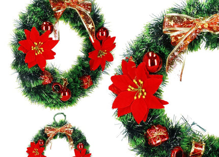 Kerstkrans | Kerst Decoratie | 35 cm