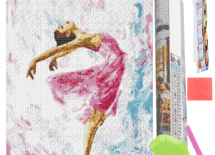 Diamond Painting - Volwassenen - Ballerina - 40 x 30 cm