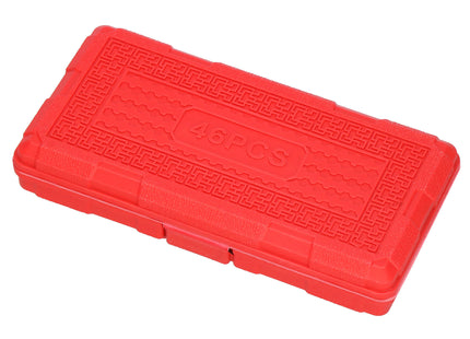 Dopsleutelset - Gereedschap Set - Koffer - 45 Stuks - Rood/Zwart