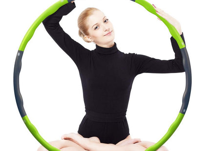 Fitness Hoelahoep | 100 cm | Groen/Grijs