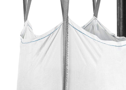 Big Bag Met Trechter- 1000KG - Puinzak - Witte Container - Trechter - 160x90x90 cm