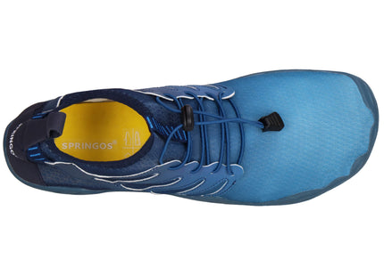 Waterschoenen - AQUA Shoes - Sneldrogend - Rubber - Unisex - Blauw/Zwart - Maat 46