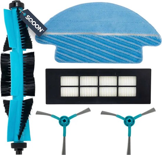 SQOON®  Onderhoudsset Geschikt voor Cecotec Conga 3090 Serie – 5-delig