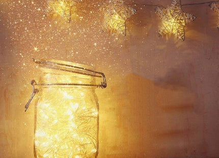 Draadverlichting Kerstverlichting | 2.9 m | Batterij | 30 LED | Warm Wit