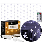 Kerstverlichting Sterrengordijn | Koel Wit | 2 m | 136 Led's
