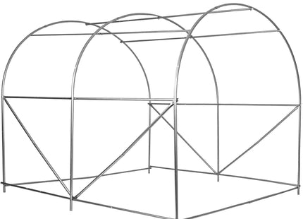 Kweekkas - Tuinkas - Broeikas - Plantenkas -Folie - 200x200x200 CM