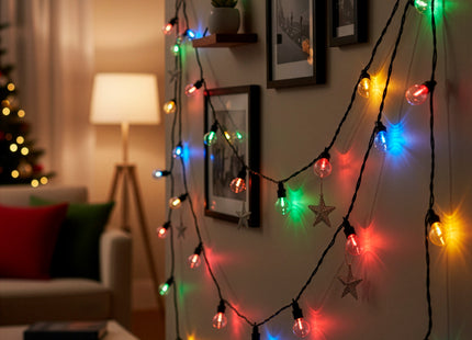Kerstverlichting - Kerstboomverlichting - 20 LED - Multicolor - 13 M
