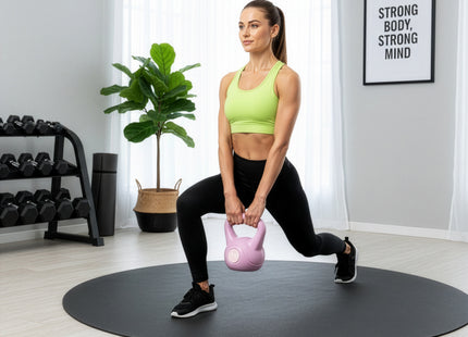 Kettlebell | Kettle Bell | Roze | 10 kg