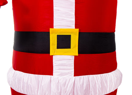Opblaasbare Kerstman - Buitendecoratie - Zelfopblazend - 240 x 70 cm