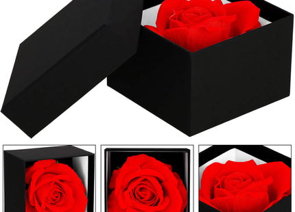 Eeuwige Roos - Geschenkdoos - Geschenkbloem - Liefde - Valentijnsdag - Zwart