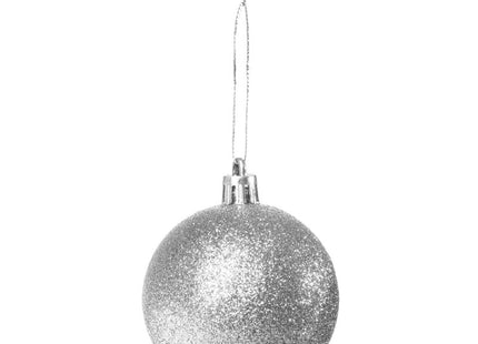 Kerstballen | 30 Stuks | 6 cm | Zilver