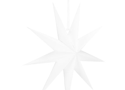 Kerst Ster | Papier | Opvouwbaar | 60 cm | Wit
