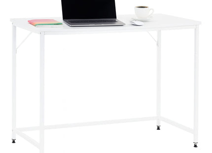 Bureau – Werkbureau – Computer Bureau – Bureautafel – Opklapbaar – 100 X 50 X 76 CM – 50 Kg - industriële - Wit