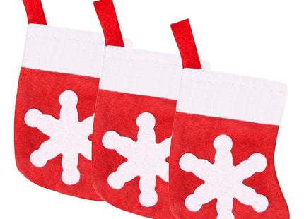 Bestekzakje - Kerst - Kerstversiering - Kerst Sok - Decoratie - 3 stuks