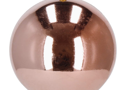 Kerstballen | 6 Stuks | 10 cm | Rose Goud
