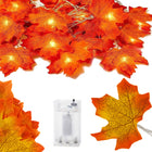 Halloween Decoratie - Lichtslingers - Slinger - Verlichting - Bladeren - 20 LED