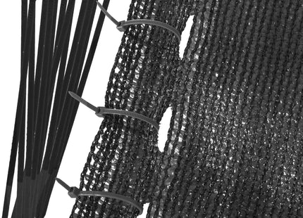 Zichtbreeknet | Zichtdoek | Privacynet | Schaduwdoek | Rol 1,2 x 25 m | 90 % Schaduw | 140g/m² | Antraciet