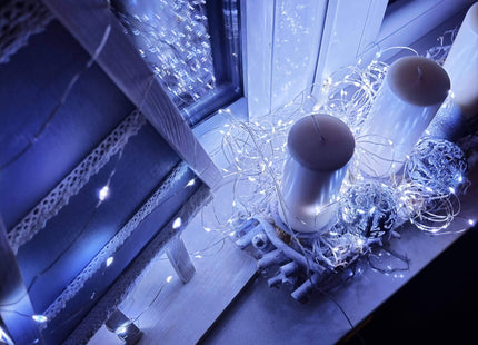 Kerstverlichting | Batterij | 30 LED | Koel Wit