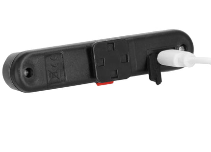 Fietszadel - Lamp - Geventileerd - Siliconen - Gel - Zwart - Licht