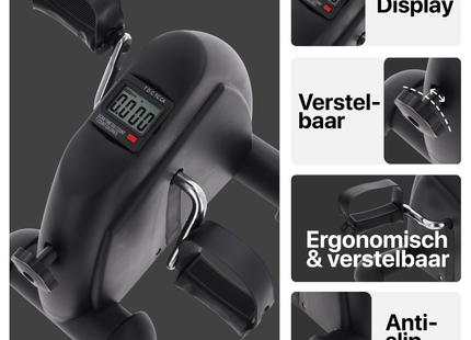 Stoelfiets | Hometrainer | LCD Scherm | Instelbare Weerstand | Met Anti Slip Mat