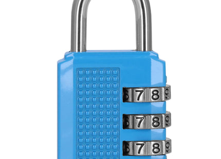 Hangslot - Slot - 3 Cijferig - Bagage - Donker Blauw