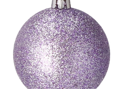 Kerstballen | 30 Stuks | 6 cm | Paars
