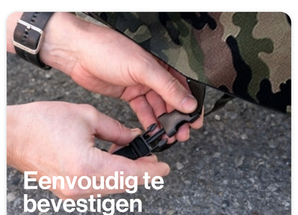 CarPassion Military Motorhoes - Beschermhoes - Waterdicht & Vorstbestendig - Maat L - Camouflage - 248 - 104 - 127 cm
