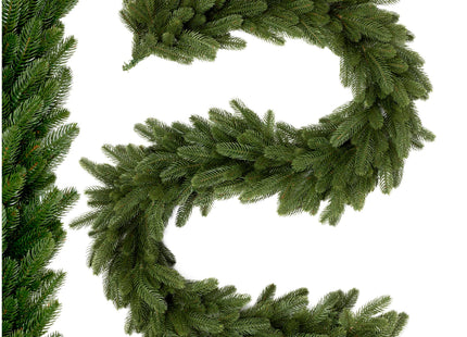 Kerstslinger | Guirlande | Kerstdecoratie | 2 m | Donkergroen