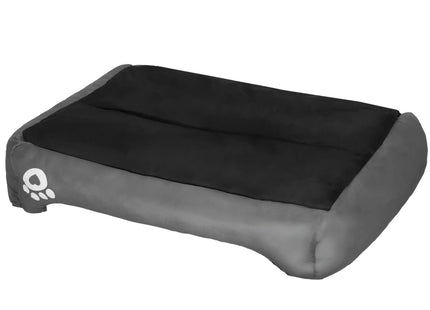 Hondenmand | Kattenmand | Polyester | 70x 57x 13 cm | Bruin/Grijs | Maat XL