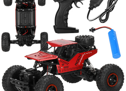 Afstandsbestuurbare Auto - Off-Road - 4x4 - Afstandsbediening - 26 x 16,5 x 14 cm