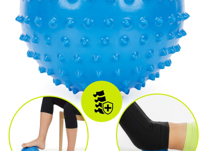 Massage Bal - Triggerpoint Bal - Massage - Massage Accessoires - Blauw - 20 cm