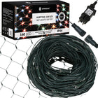 Netverlichting | Lichtgordijn | Kerstverlichting buiten | Koel wit | 160 LED
