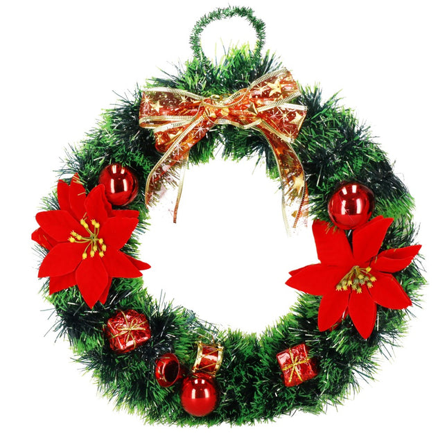 Kerstkrans | Kerst Decoratie | 35 cm