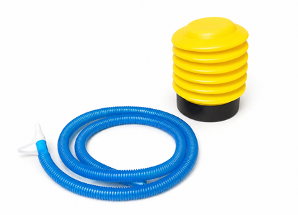 Muntel® - Balanstrainer - Balanskussen - Balansbal - Wiebelkussen - Fitnessbal - Ø 60 CM - Inclusief Weerstandsbanden En Pomp