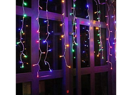 IJspegel Verlichting | 20 m + 2.5 m Snoer | Inclusief Afstandsbediening | 500 LED | Multicolor | Koppelbaar