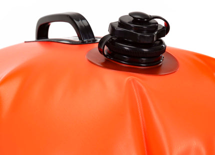 Zwemboei - Voor Openwaterzwemmen - Zwemveiligheidsboei - Incl. drybag /Saferswimmer/Safe swimmer/ 36 Liter / Reddingsfluitje - Oranje