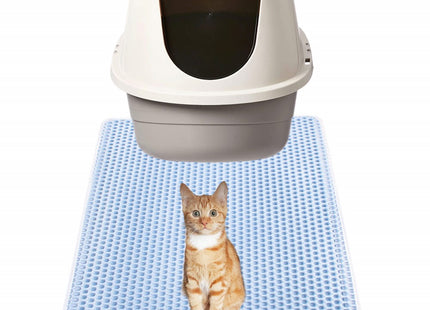 Kattenbakmat | 55 x 75 CM | Blauw