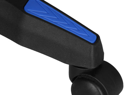 Gamestoel - Gaming Stoel - Ergonomische Bureaustoel - Game stoel - Verstelbaar - Gaming Chair - Blauw/Zwart