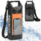 Drybag | Waterdichte Tas | 2 Liter | Zwart//Oranje
