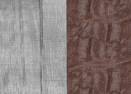 Afdekzeil | 4 x 4 m | 210 g/m2 | Grijs/Bruin