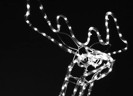 Rendier | Beweegbaar Hoofd | 288 LED Lampjes | Koel Wit