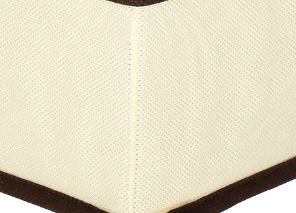 Lade Organizer | 7 Vakken | Crème/Zwart | 30 x 30 cm