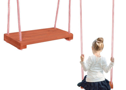 Schommel | Kinderschommel | Hout | Maximale Belasting 40 kg | Bruin