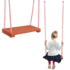 Schommel | Kinderschommel | Hout | Maximale Belasting 40 kg | Bruin