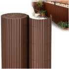 Balkonscherm - Privacyscherm - Hoge Kwaliteit - Waterbestendig - UV-bescherming - 1.4x5 m - Bruin - PVC