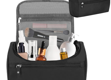Toilettas - Make Up Tas - Cosmetica - 25x14x15 cm - Zwart